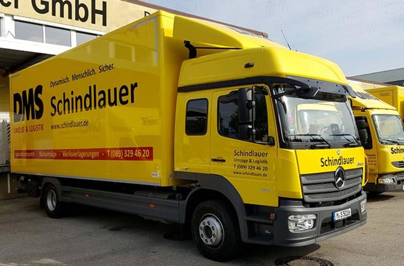 Dms Mobeltransporter Garching Bei Munchen